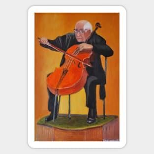 Mstislav Leopoldovich Rostropovich Sticker